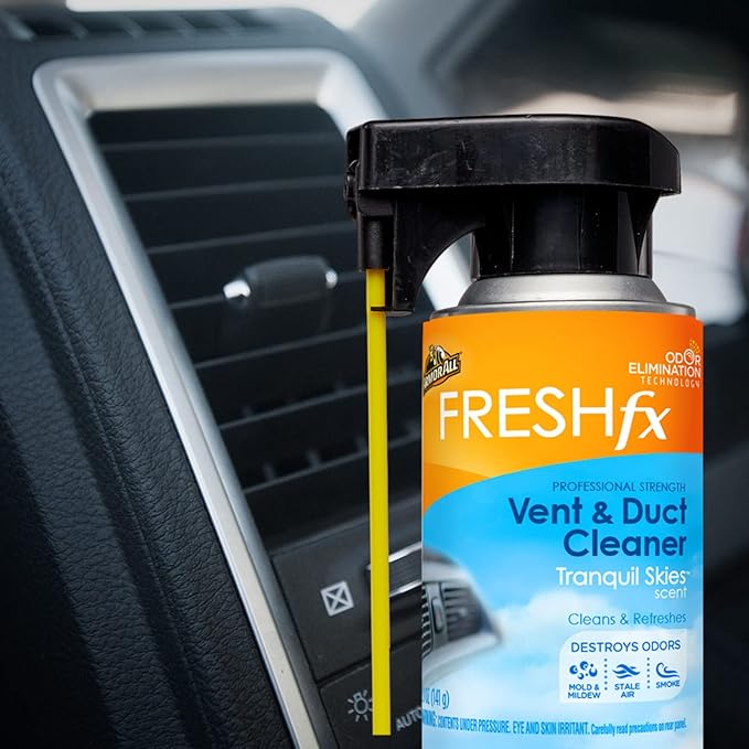 Armor All Car Air Freshener and Cleaner, Odor Eliminator Spray for Cars, Trucks, Freshfx Tranquil Skies, 5 Fl Oz Each