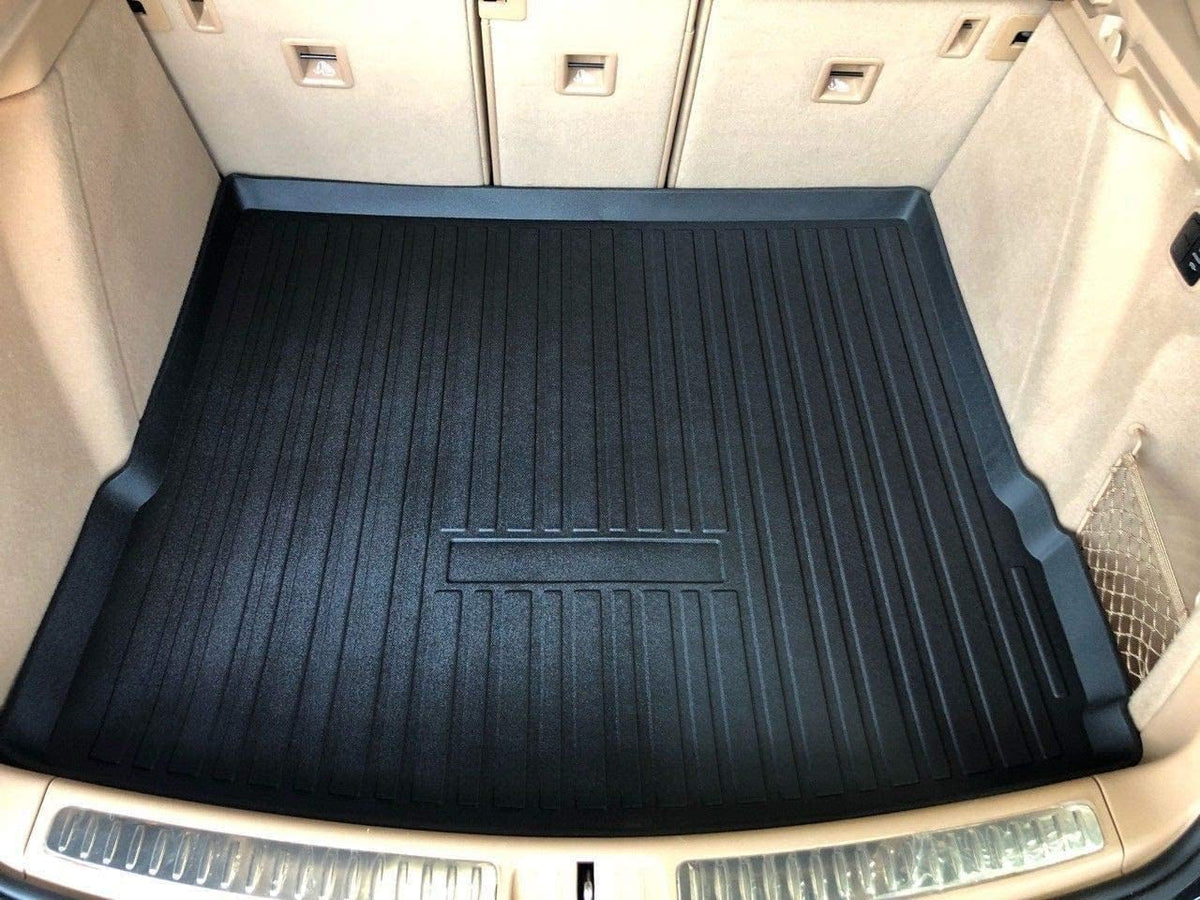 Premium Cargo Liner Porsche MACAN 2015-2025 - 100% Protection - Custom Fit Car Trunk Mat - All-Season Black Cargo Mat - Laser Measured Trunk Liners