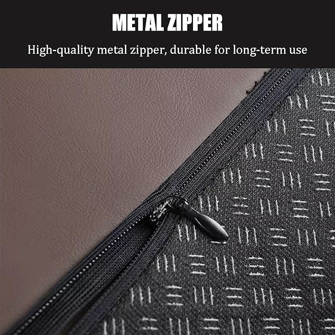 Car Armrest Cover Pad for Mazda CX-30 2020–2025 Premium Leather Center Console Armrest Cushion Pad Anti-Scratch Waterproof Auto Interior Accessories Dark Brown