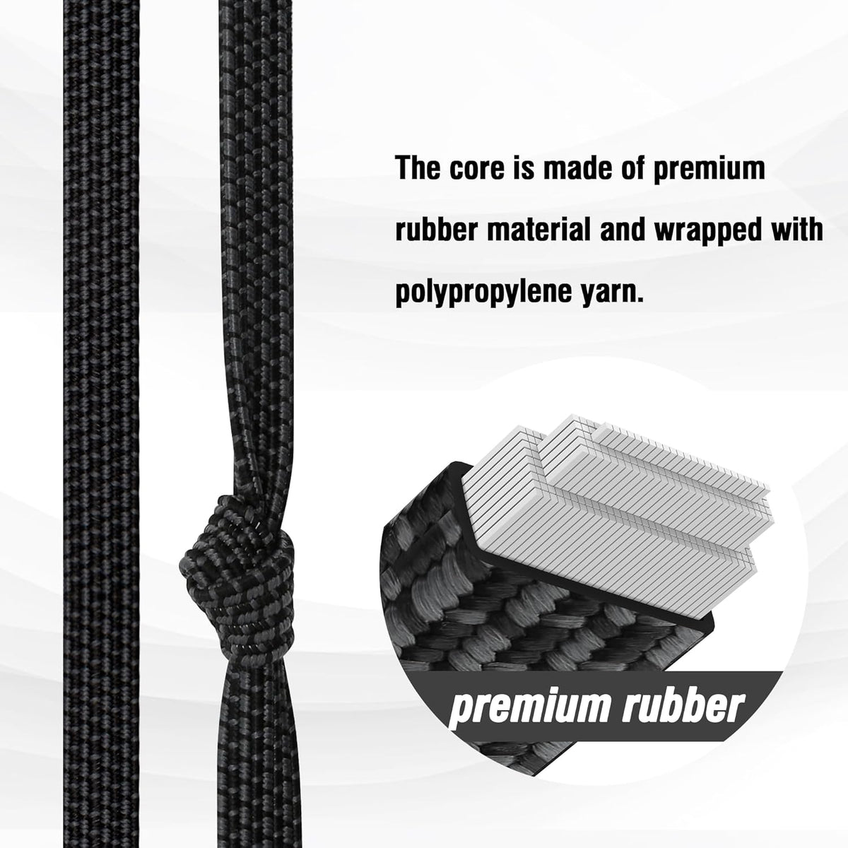Bungee Cords with Hooks Heavy Duty, Flat Adjustable Bungee Cords with Hooks 32 Inch, Rubber Black Bungee Straps with Buckle Hooks for Outdoor, Camping, Tarps, Bike Rack, Tent, Truck, 4 Pack