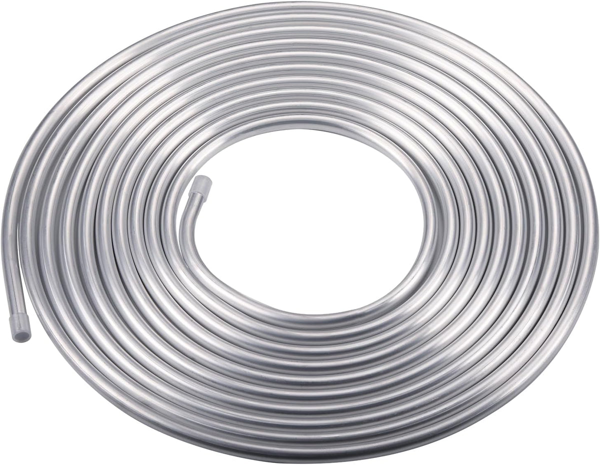 5/16" OD Aluminum Hard Fuel Line Hardline Tube Tubing Coil 16 Feet Roll