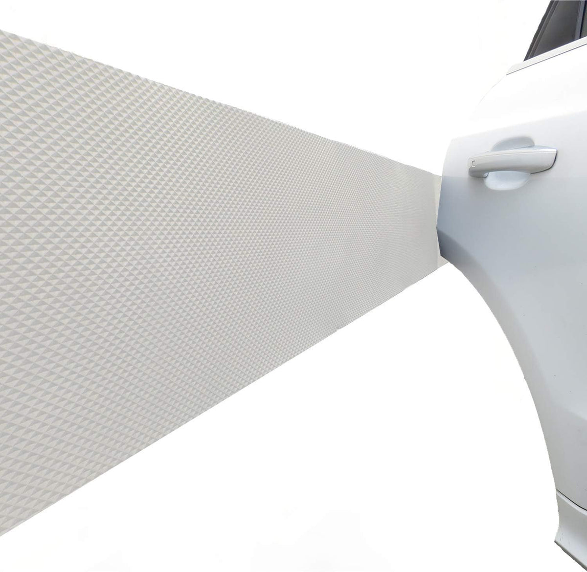 Ampulla Water Resistance Garage Wall Protector, Designed in German (1/4" Thickness White)