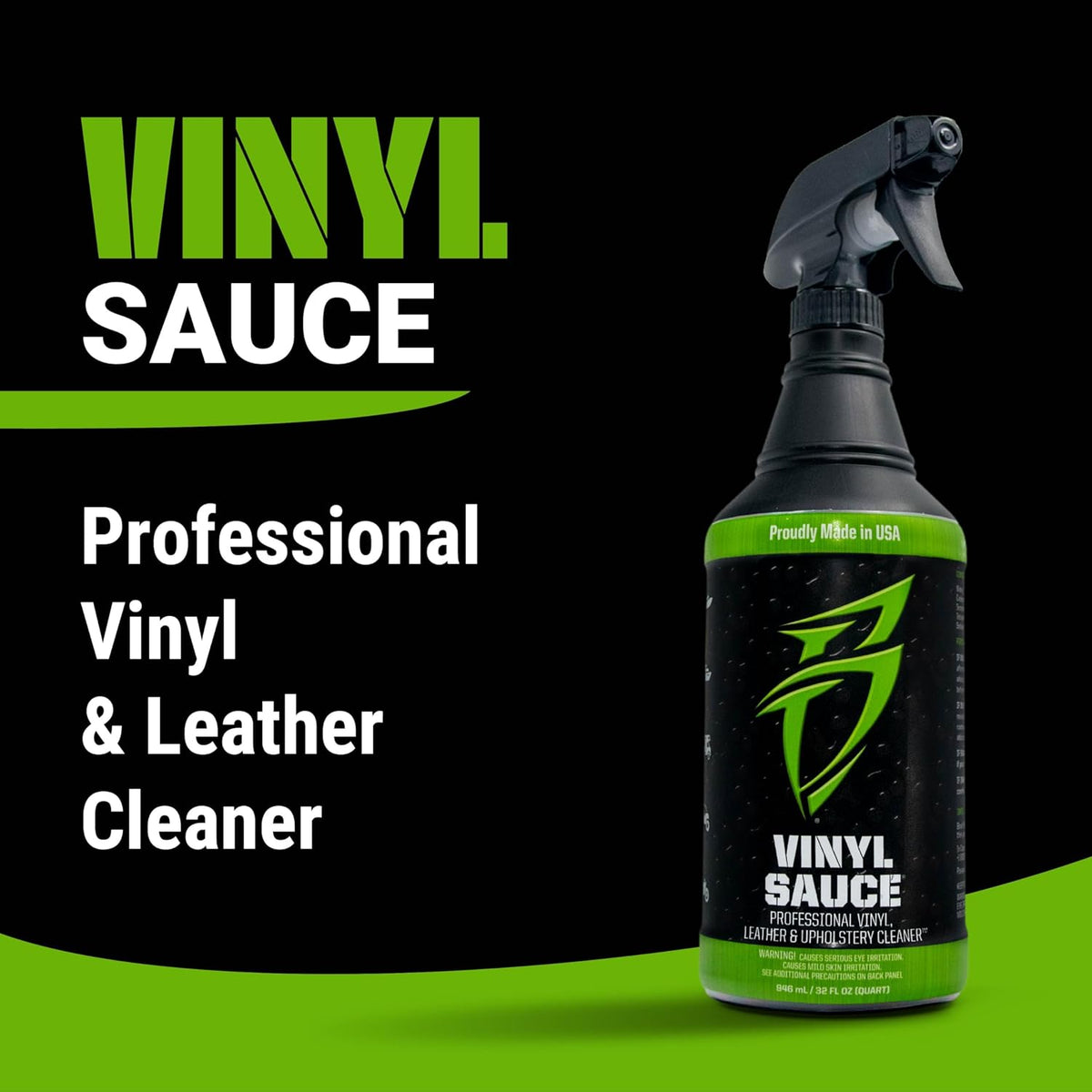 Boat Bling Vinyl Sauce Premium Vinyl and Leather Cleaner, for Boats, RVs, Powersport Vehicles and More