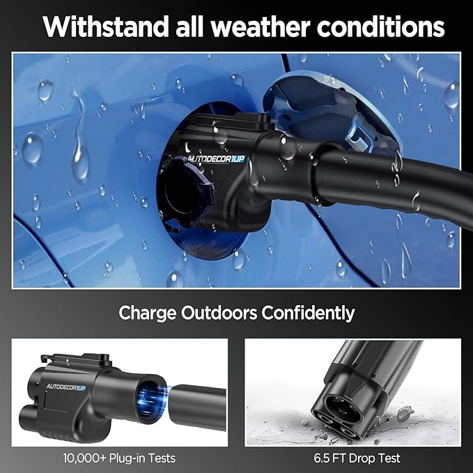 Nacs to CCS1 Adapter, 500A/1000V Tesla Charger Adapter, DC Adapter Fit for Ford, Rivian, GM, Volvo, Polestar, Nissan, Mercedes-Benz, Hyundai, Lucid, Kia, Genesis, and Honda Prologue EVs