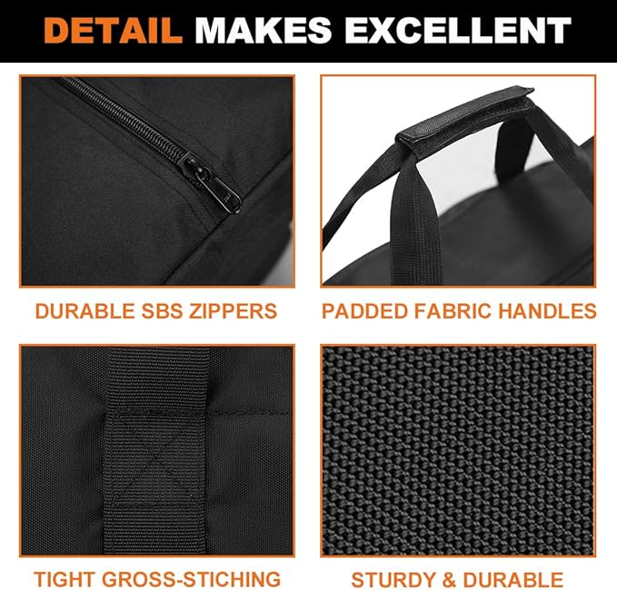 Sports Duffle Bag - Extra Large Travel Duffel Luggage Bag with Upgrade Zipper, Sturdy & Water Resistant, Black (Black 47inch)