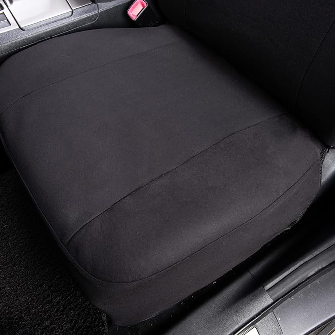 Flying Banner Car Seat Covers Front Seats Rear Bench Polyester car seat Protectors Easy installations Rear Bench Split Classic Man Lady Truck Soid Black