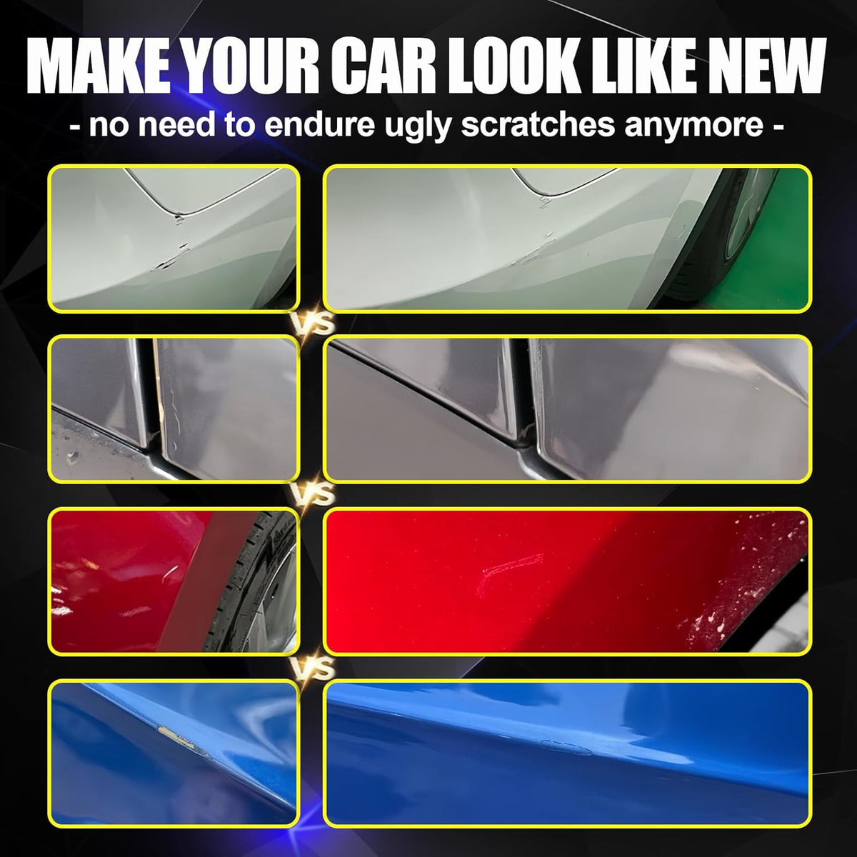 KIKIMO for Tesla Touch Up Paint(Pearl White Multi-Coat(PPSW)), Car Paint Repair Kit for Tesla Model Y/3/S/X, 2 In 1 Scratches Repair with Pen Tip and Brush, Color-Matched for Quick & Easy Fix
