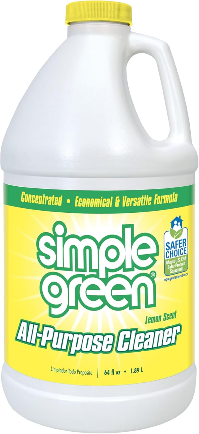 Simple Green All Purpose Cleaner Concentrate Lemon Scent 64 Fl Oz