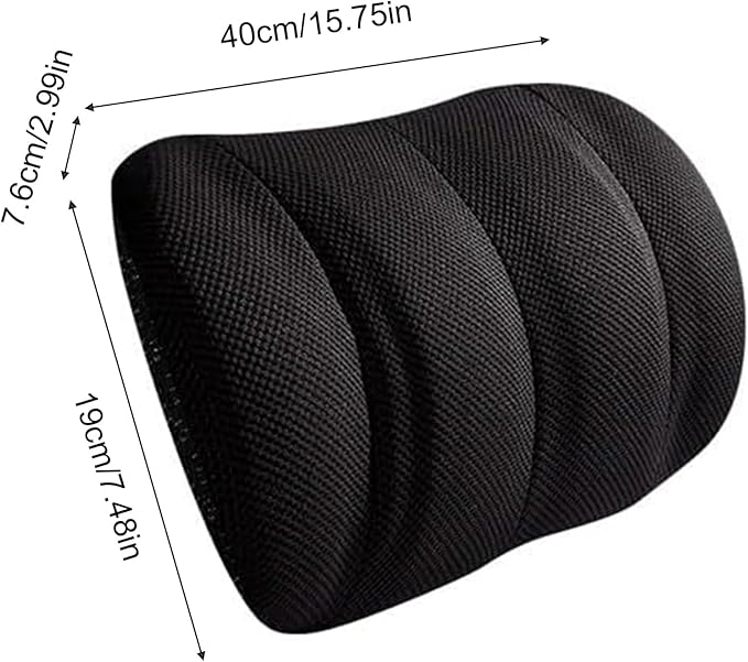 1 Piece Automotive Seat Lumbar Support Pillow for Chevy Malibu 2016-2024 2025, Driving Lower Back Cushion Ergonomic Orthopedic Posture Rest