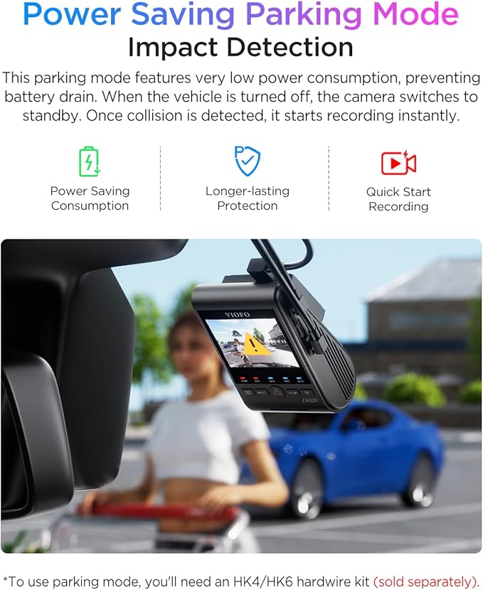 VIOFO A329S 4K 3 Channel Dash Cam, 4K Front + 2K Cabin Fisheye (210°) + 2K Rear, Power Saving Parking Mode, Wi-Fi 6 App Control, All-Channel STARVIS 2 Sensors, Supports up to 4TB SSD Storage