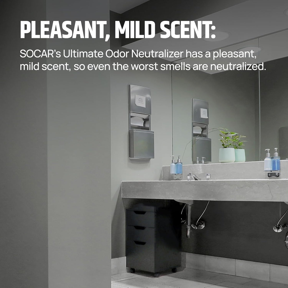 SOCAR - Odor Neutralizer Eliminates odors for Home, Office, Gym, Car. Eliminates Odors from Pets, Cooking, Sports Gear, Urine, Vomit & Unwanted, Strong Odors 32oz Liquid Spray