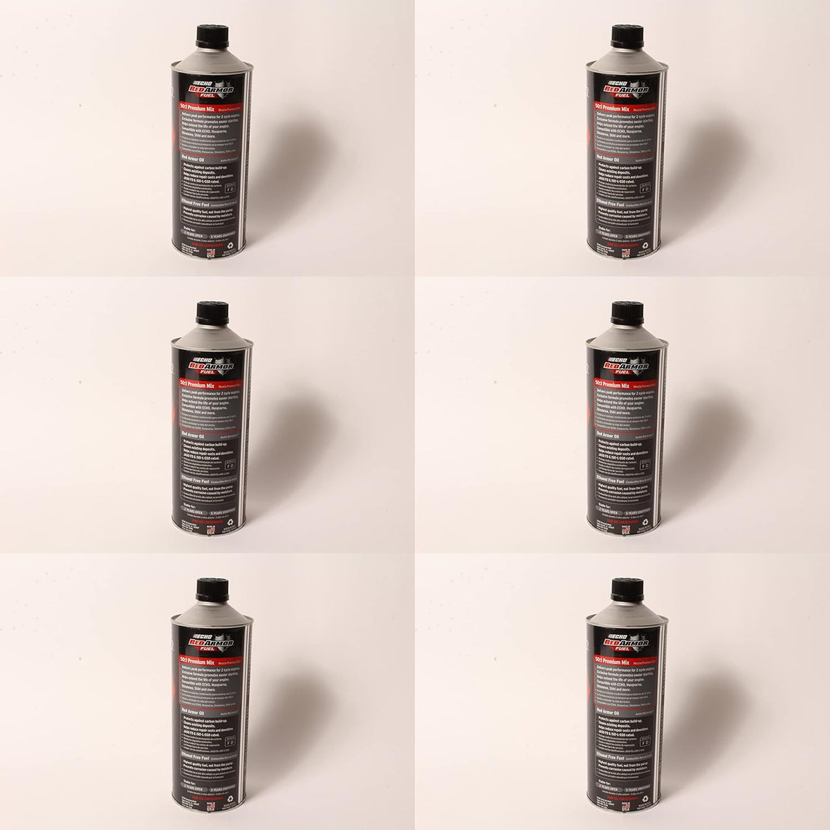 7450001 Echo Red Armor 32 oz. 50:1 Pre-Mixed Ethanol Free Fuel 6 Pack