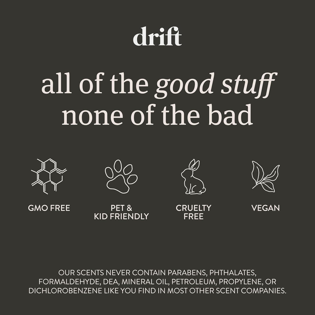 Drift Car Air Freshener - Stone Air Freshener - Car Odor Eliminator - Cabana Scent Starter Kit