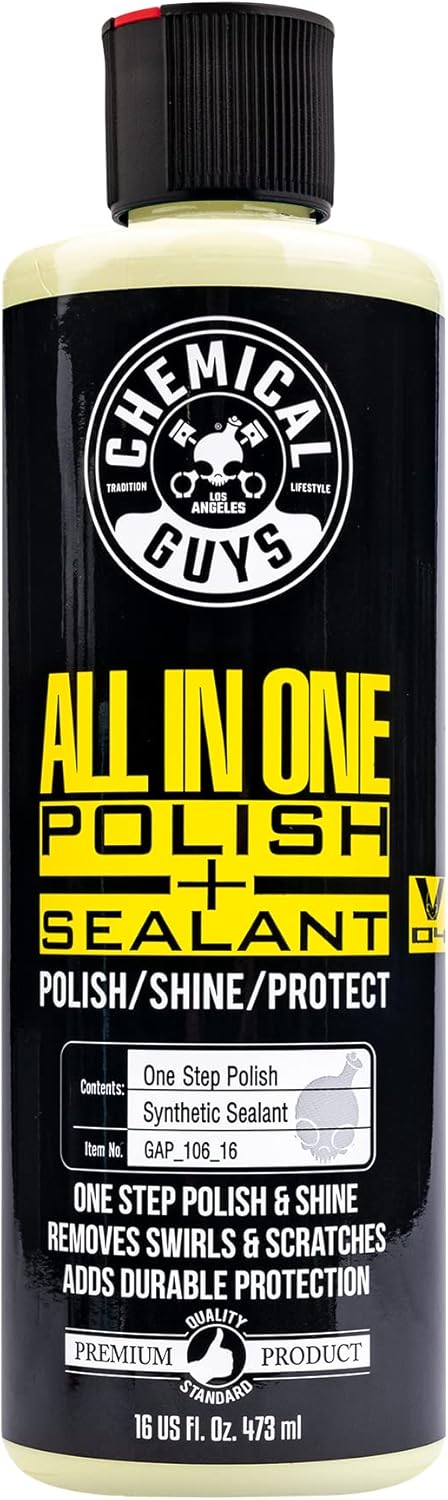 Chemical Guys Gap_106_16 All-in-One Polish + Shine + Sealant (16 oz)