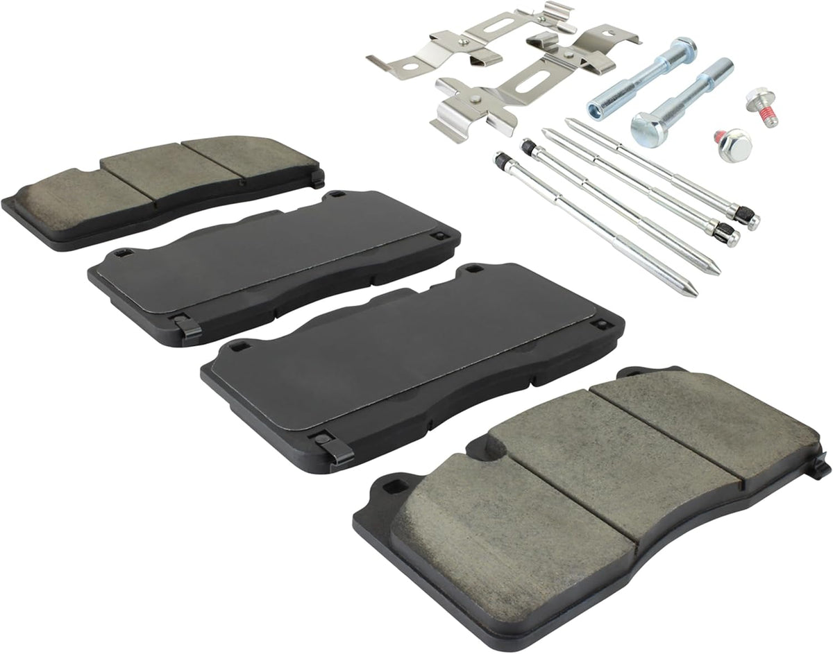 Premium Ceramic Front Brake Pads (1001-1835C) Compatible with Cadillac CTS 2016-2019, Chevrolet Camaro 2017-2024