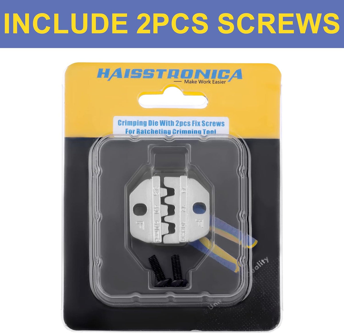 haisstronica Crimping Die for Solar Connectors,14-10 AWG
