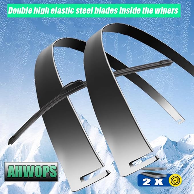 3 Wiper Front and Rear Wiper Blades for Mercedes-Benz GLC 300 16-21/GLC63 AMG 17-21, OE Original Style (22″/22″ Front/12″ Rear) For My Car