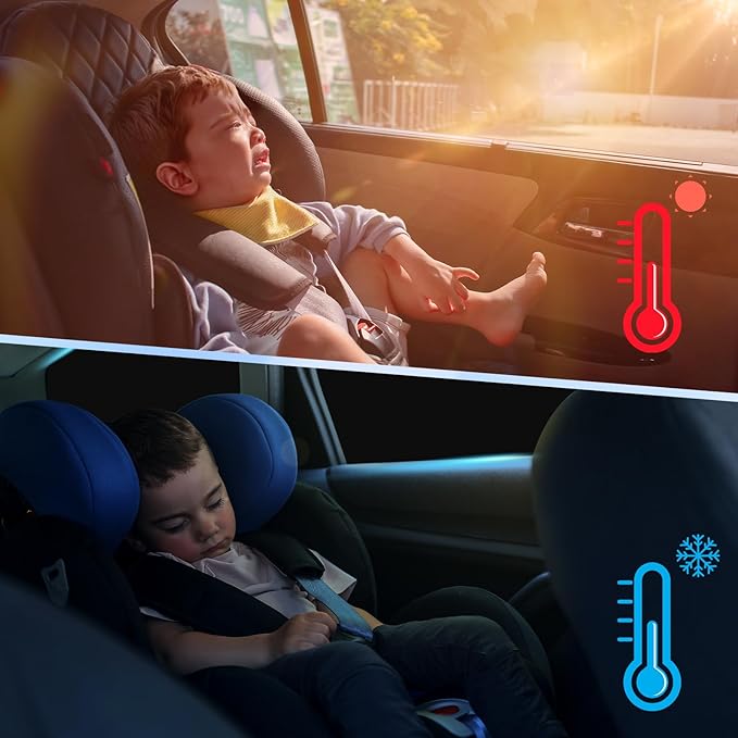 Car Window Shades for Honda Accord 2018-2025 Accessories - Full Set 8PCS Side Window Sunshades with Memory Frame & Blackout Fabric, Privacy UV Shield for Camping/Travel