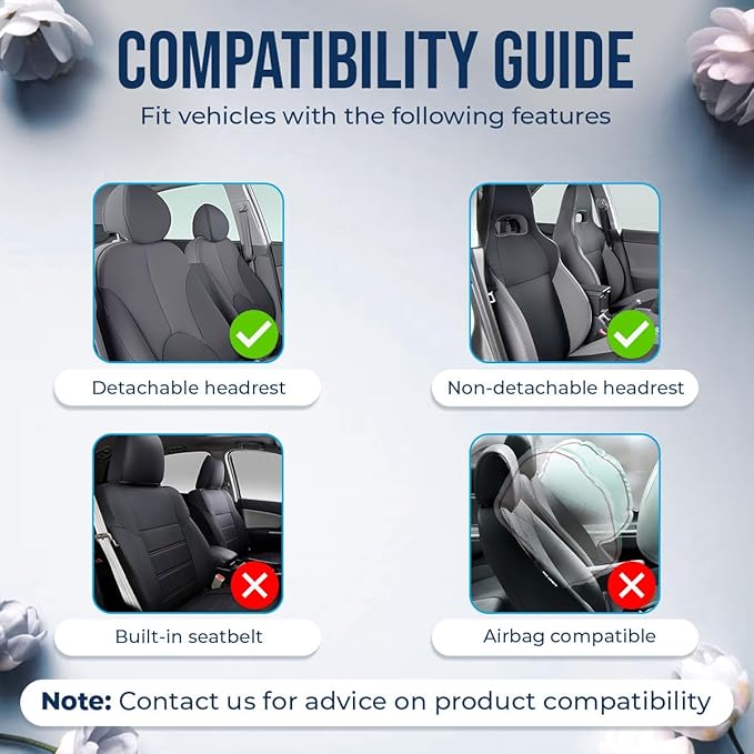 GENANY Summer Twisted Car Seat Covers Set of 2, Breathable Front Seat Covers for Truck Sedan SUV, Funny Car Accessories, Drinking Gift for Women Men
