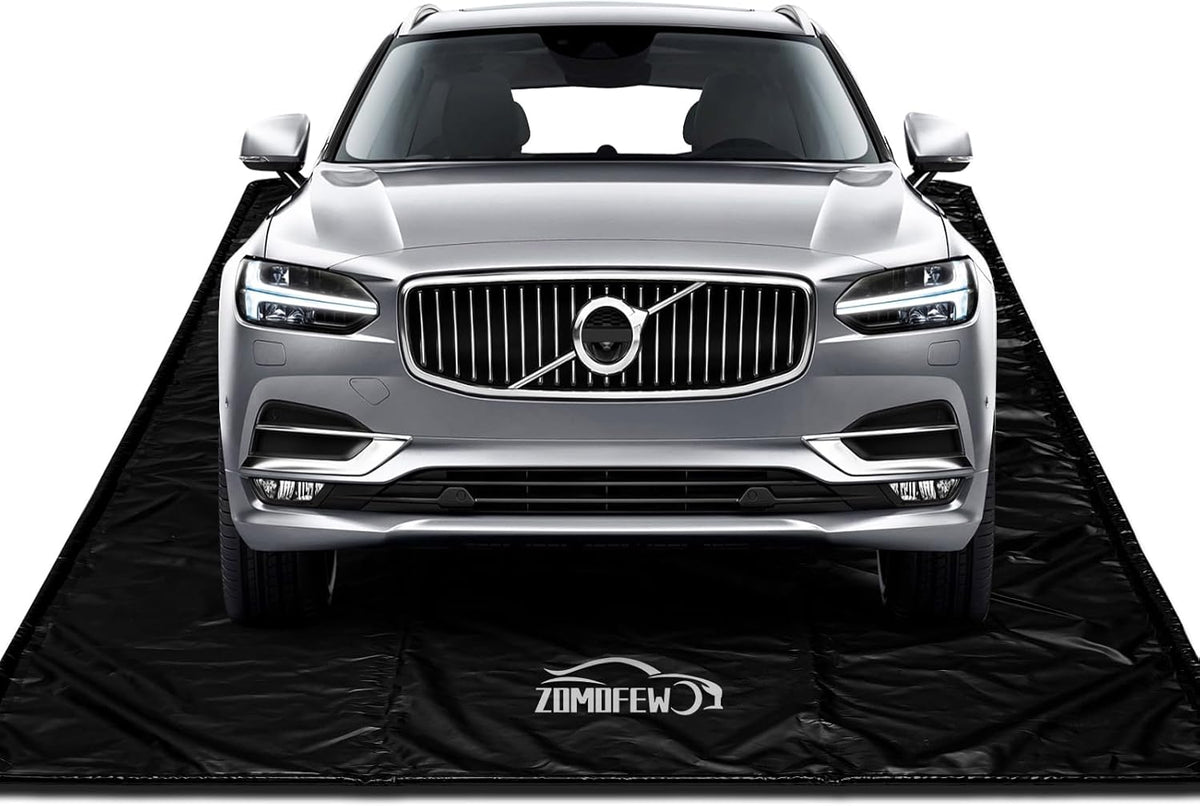 Garage Car Mat, Non-Slip Garage Floor Mat, Heavy Duty Waterproof Containment Mat for Snow Ice Water and Mud (7'9" x 18')