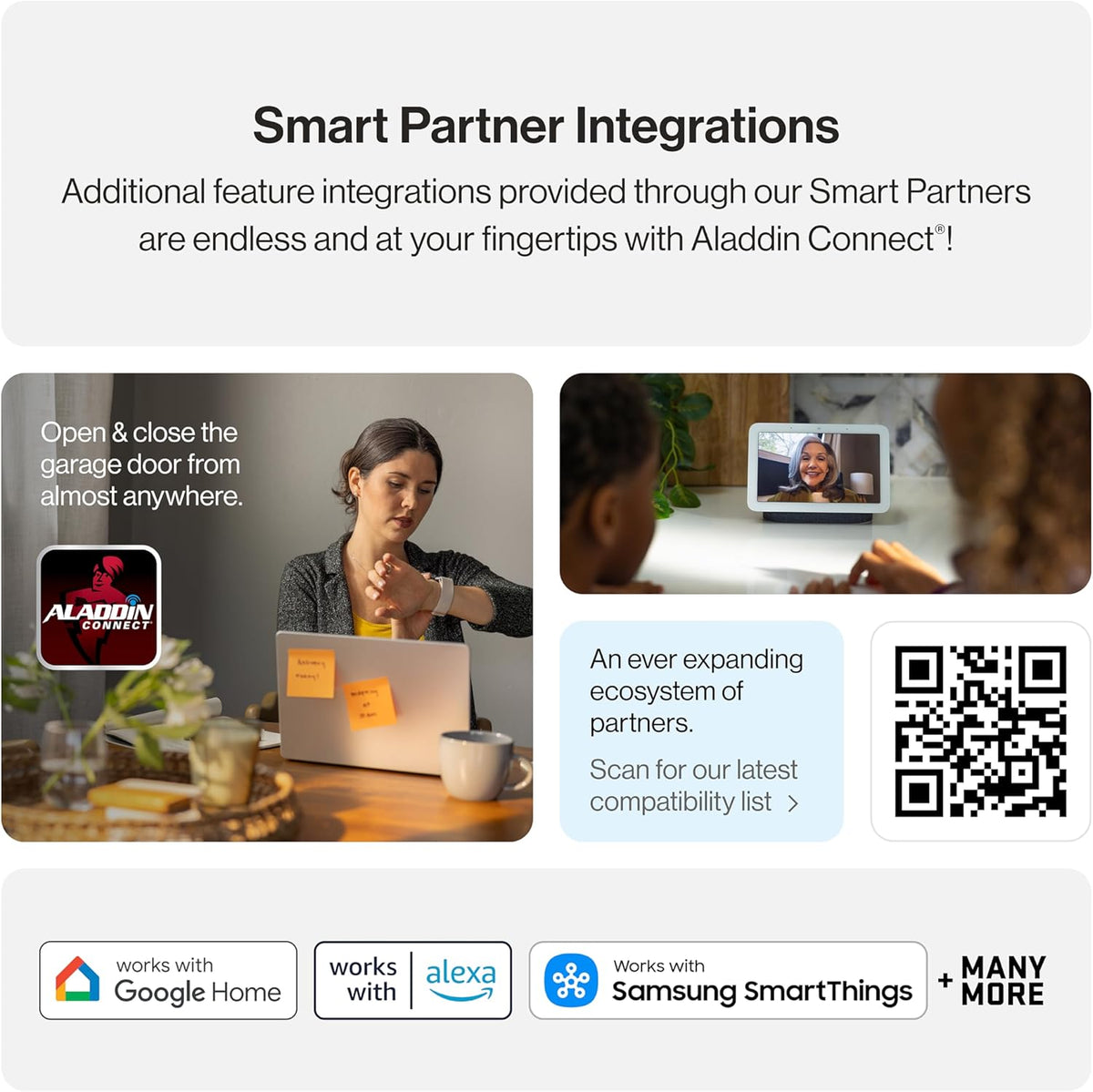 Genie Aladdin Connect Smartphone Garage Door Opener – Monitor, Open & Close Your Garage Door from Anywhere Using Your iPhone or Android Device