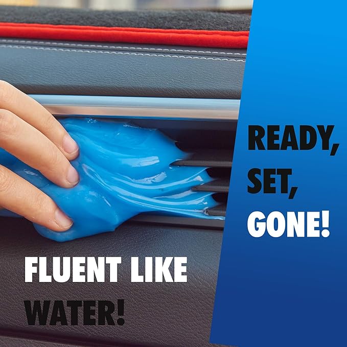 Car Cleaning Gel for Car Detailing - Pack of 4 - for Removing Dust from Car Vent Dashboard Interior, Keyboard Cleaning Putty for PC, Laptop