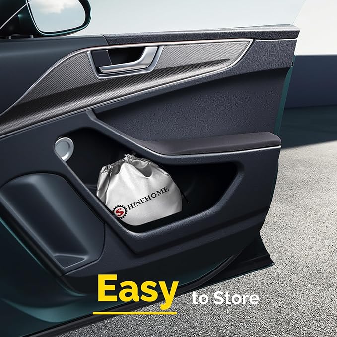 Car Sun Shade for 2023 2024 2025 2026 Honda CRV Windshield Sun Shade, Sun Visor Windshield Screen Cover for Honda CR-V Front Window Sunshade Foldable Auto Interior Accessories UV Block to Keep Cool