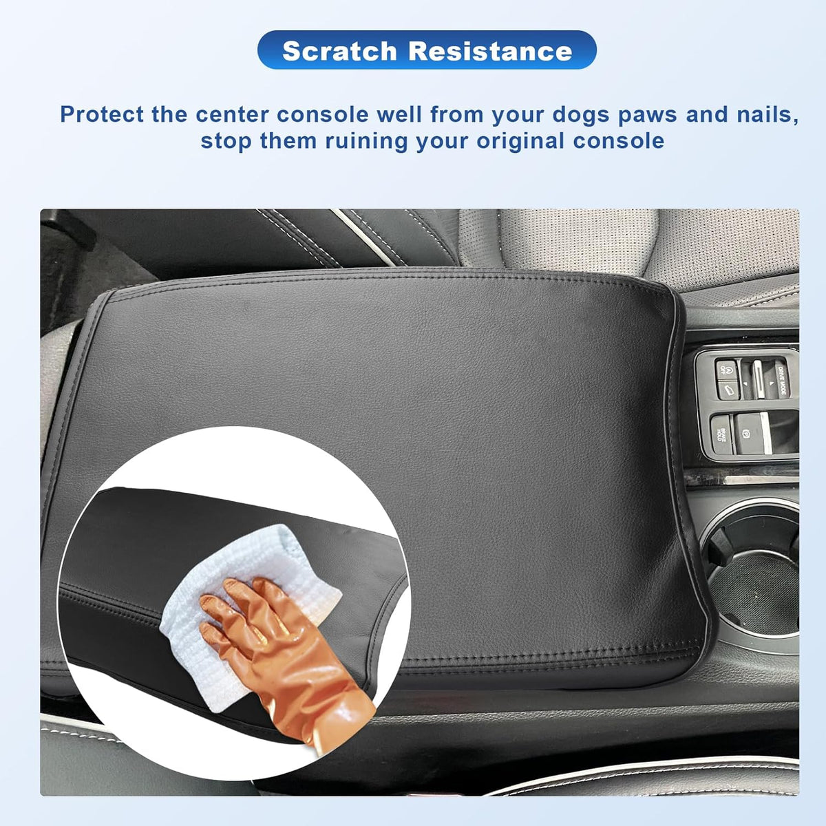 CDEFG for 2026 Honda Passport Center Console Cover for 2026 Honda Passport TrailSport Elite/TrailSport/RTL Accessories Armrest Cover 2026 Passport Middle Console Pad Arm Rest Cushion