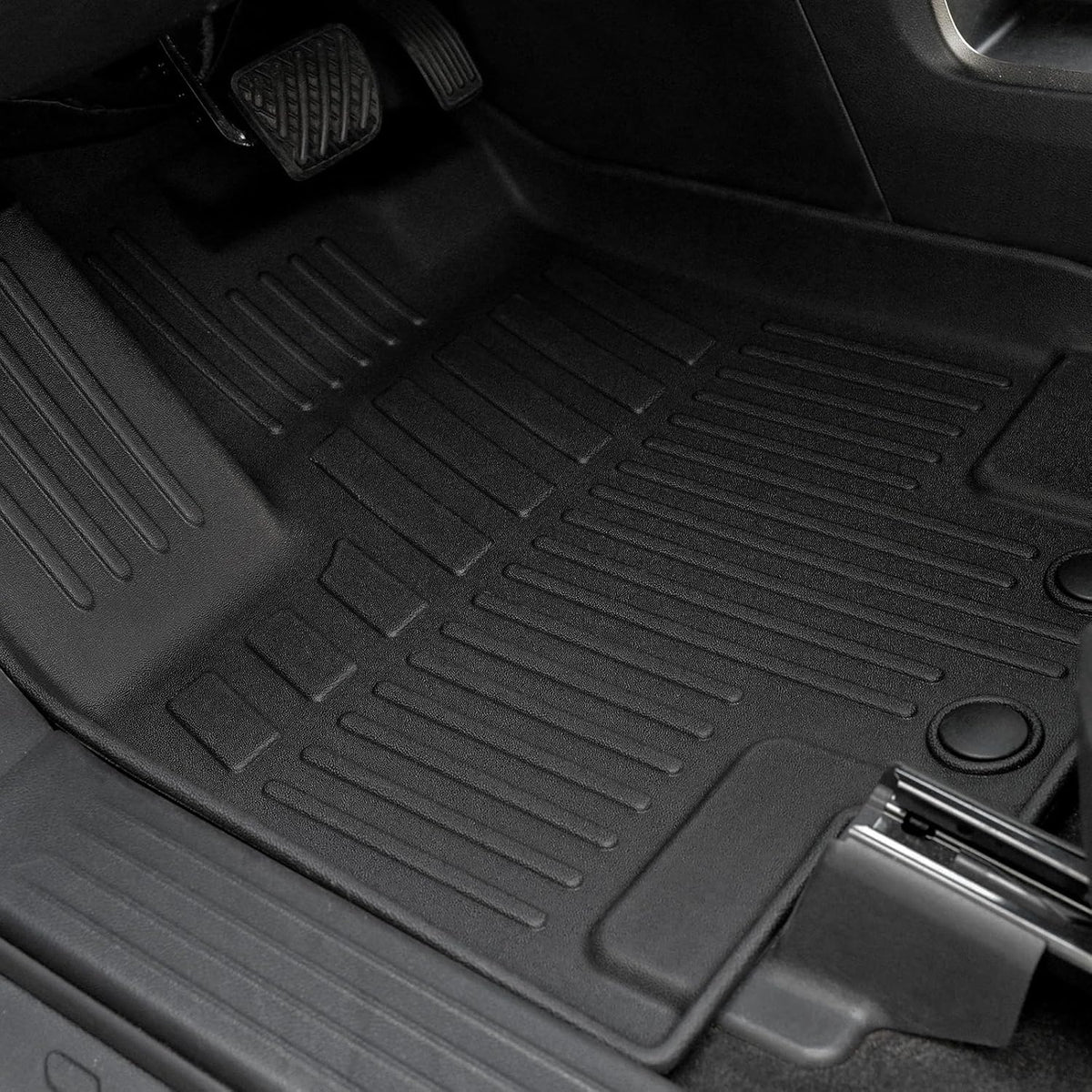 Floor Mats Set for 2022-2025 Nissan Pathfinder 7/8 Seats Accessories, Full Coverage All Weather Floor Mats Cargo Mat with Backrest Protectors - Includes Trunk Lower Mat & Door Sill Guards