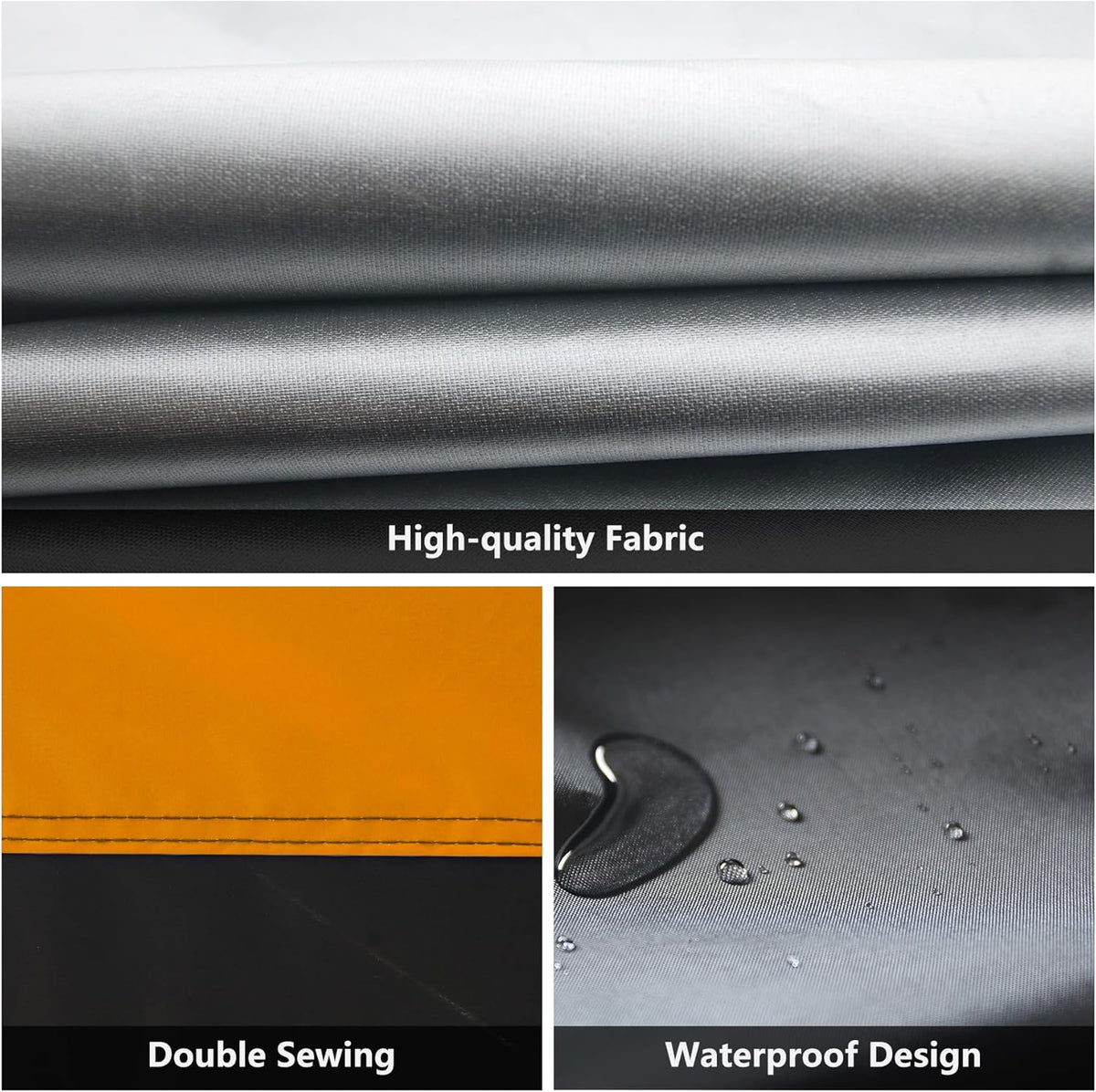 Car Cover Waterproof All Weather,Outdoor Car Cover for Automobiles,Full Exterior Cover Windproof Outdoor car Cover UV/Snow/Hail/Dust Protection Fit Sedan-Length 190" to 209"