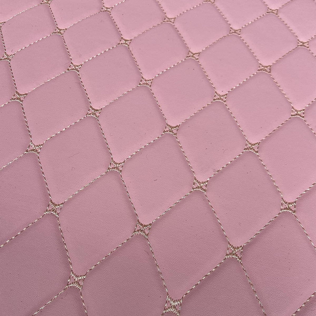 Custom All-Weather Protection Luxury Leather Floor Mats for Cars SUVs Trucks According Anti-Slip Leather Floor mats ﻿ (12,Pink)