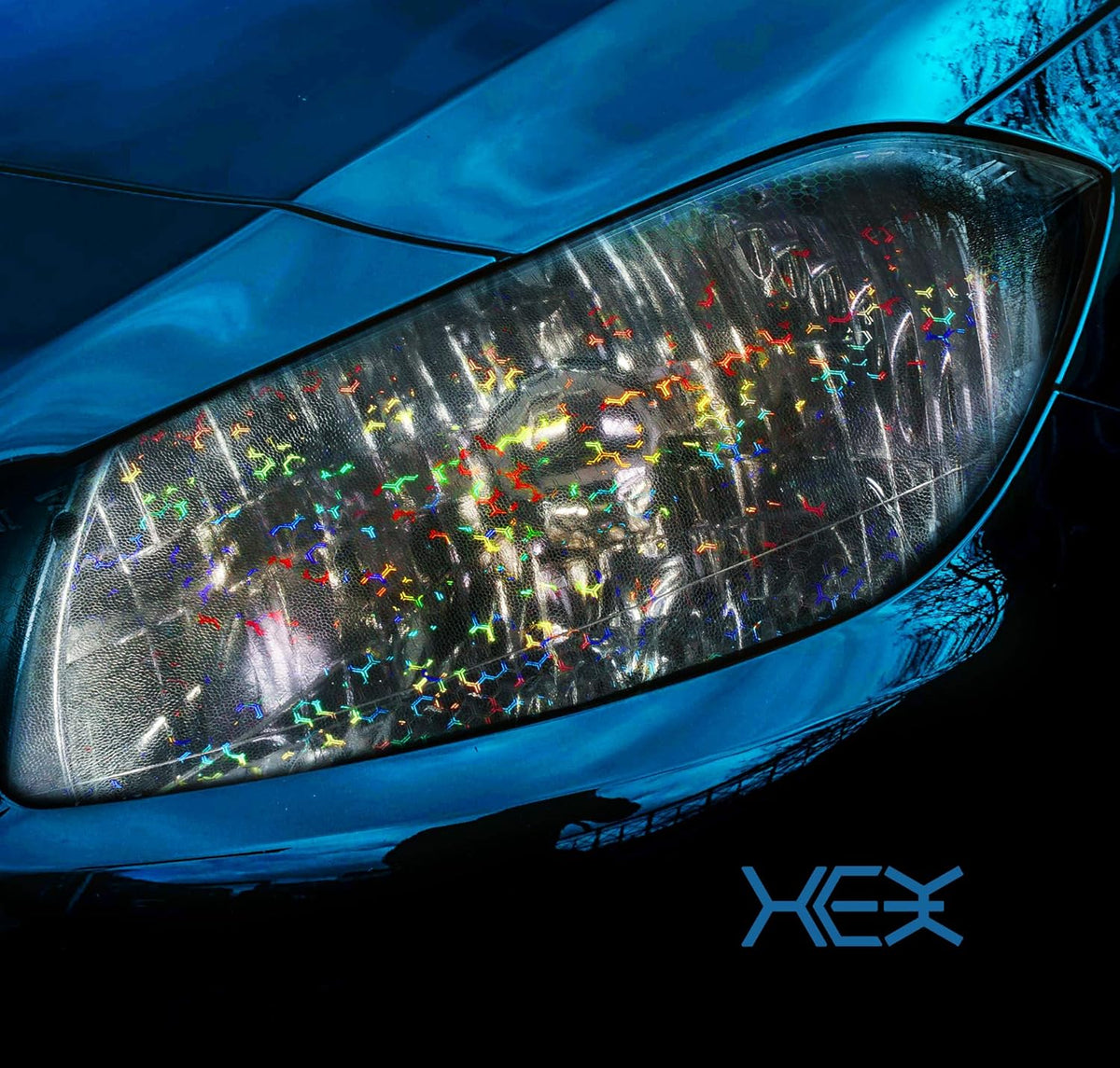 VViViD Bio Pulse HEX+ Smoke Air-tint headlight taillight tint extra large roll (12x 60")