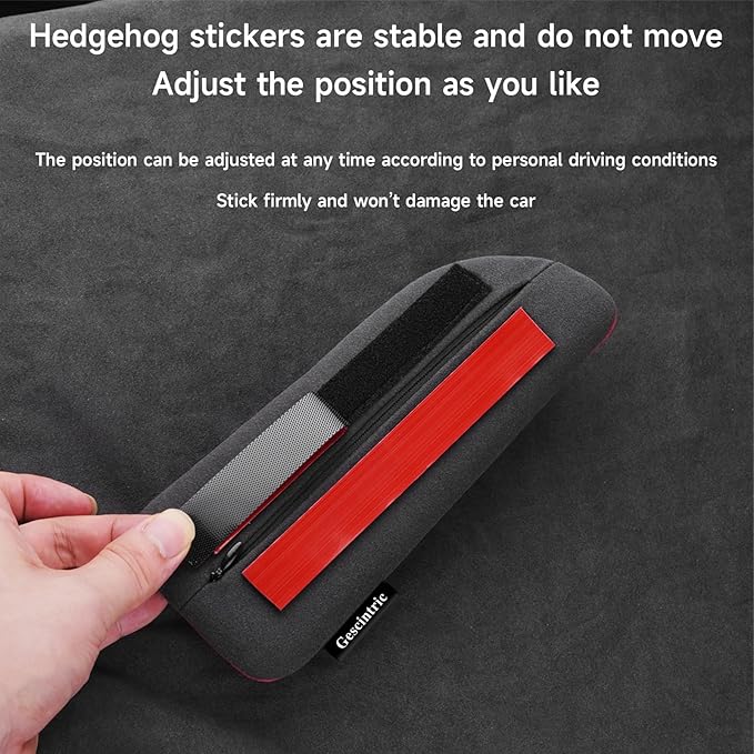 Alcantane Elbow Rest: Memory Foam Support for Car Legs and Knee, Anti-Fatigue