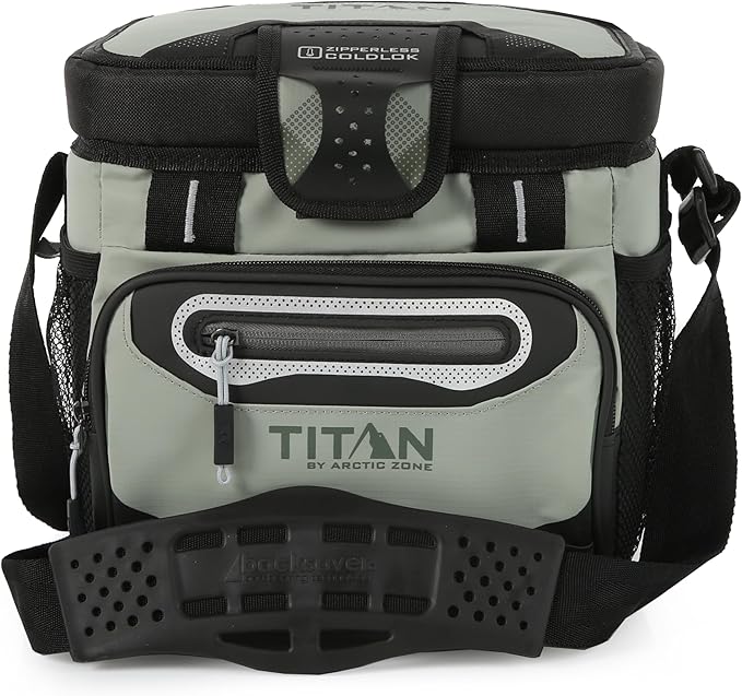 Titan by Arctic Zone Deep Freeze Cooler - Zipperless Hardbody Cooler - Deep Freeze Insulation, HardBody Liner, and SmartShelf