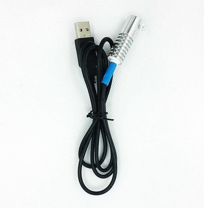 Side Glow Fiber Optic USB Light Source Illuminator - Red, 10mm