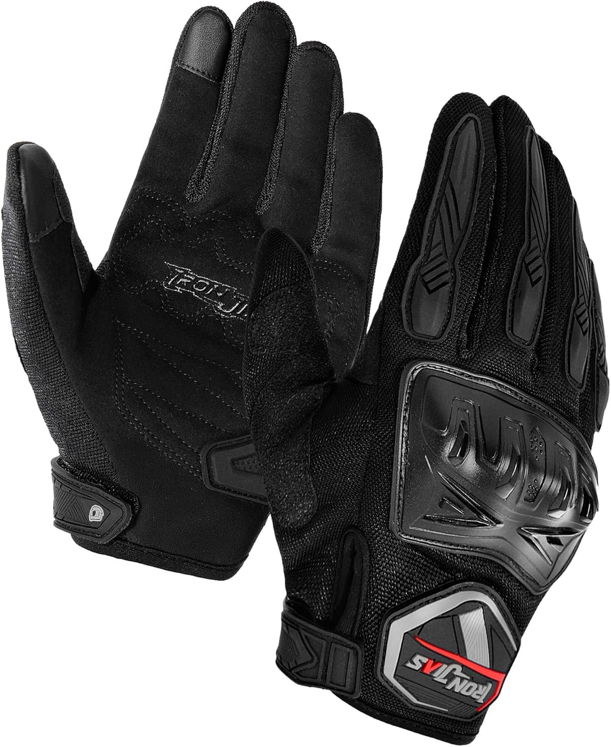 BORLENI Motorcycle Riding Gloves Touch Screen Full Finger Glove Motocross Road Racing Bike Outdoor Sports for Women Men