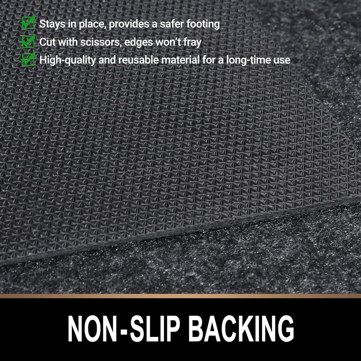 Oil Spill Mat, 29 x 36 inches, Premium Absorbent Oil Pad. Contains Liquids, Protects Garage Floor from Spills, Drips, Splashes and Stains. Washable, Reusable, Waterproof Rubber Parking Mats