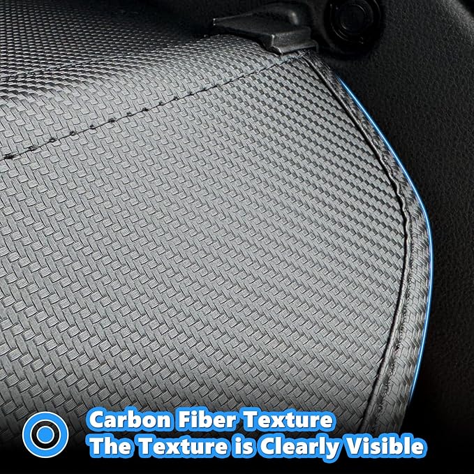 MIALUTY® Cargo Cover for 2018-2025 Chevy Equinox GMC Terrain Retractable Trunk Cover Equinox Terrain Accessories Anti-Peeping Privacy Screen,Trunk Luggage Shield Shade Carbon Fiber Texture