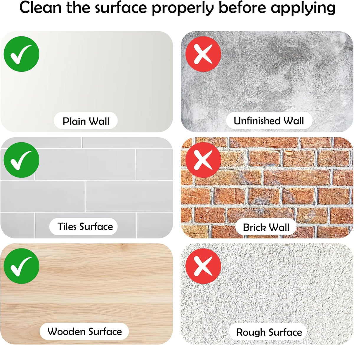 Rubber Bond Garage Wall Protectors 8 Pack - 4x15 Inches Strong Self-Adhesive Rubber Bumper Protectors for Garage Walls - Anti-Scratch and Waterproof Garage Wall Protector (White)