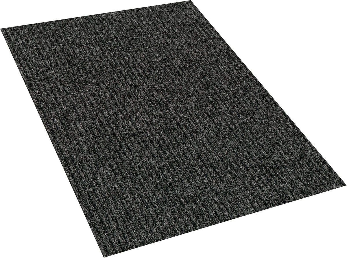 KOECKRITZ Heavy Duty Durable All Weather Indoor/Outdoor Non Slip Entrance Mat Rugs and Runners for Office Business Building Home Garage Front Door (6' x 30', Charcoal)