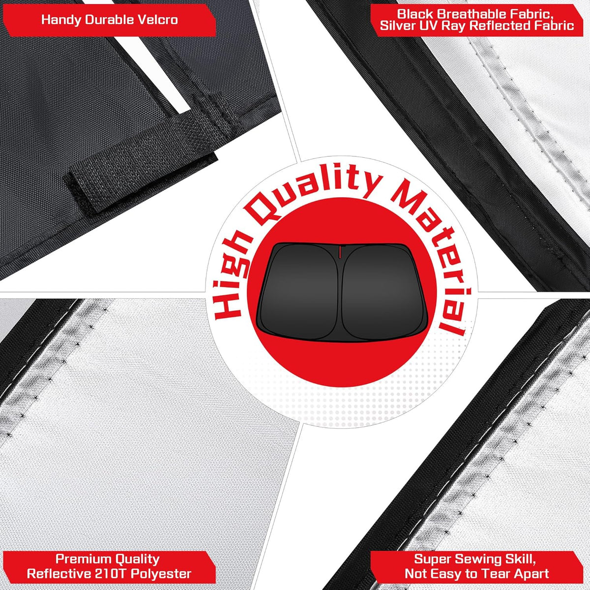 ARISMOTOR Windshield Sun Shade for Hy-undai Venue 2020-2025, Custom Fit Foldable Front Window Sunshade Sun Visor Protector, Block UV Rays Keep Your Car Cooler