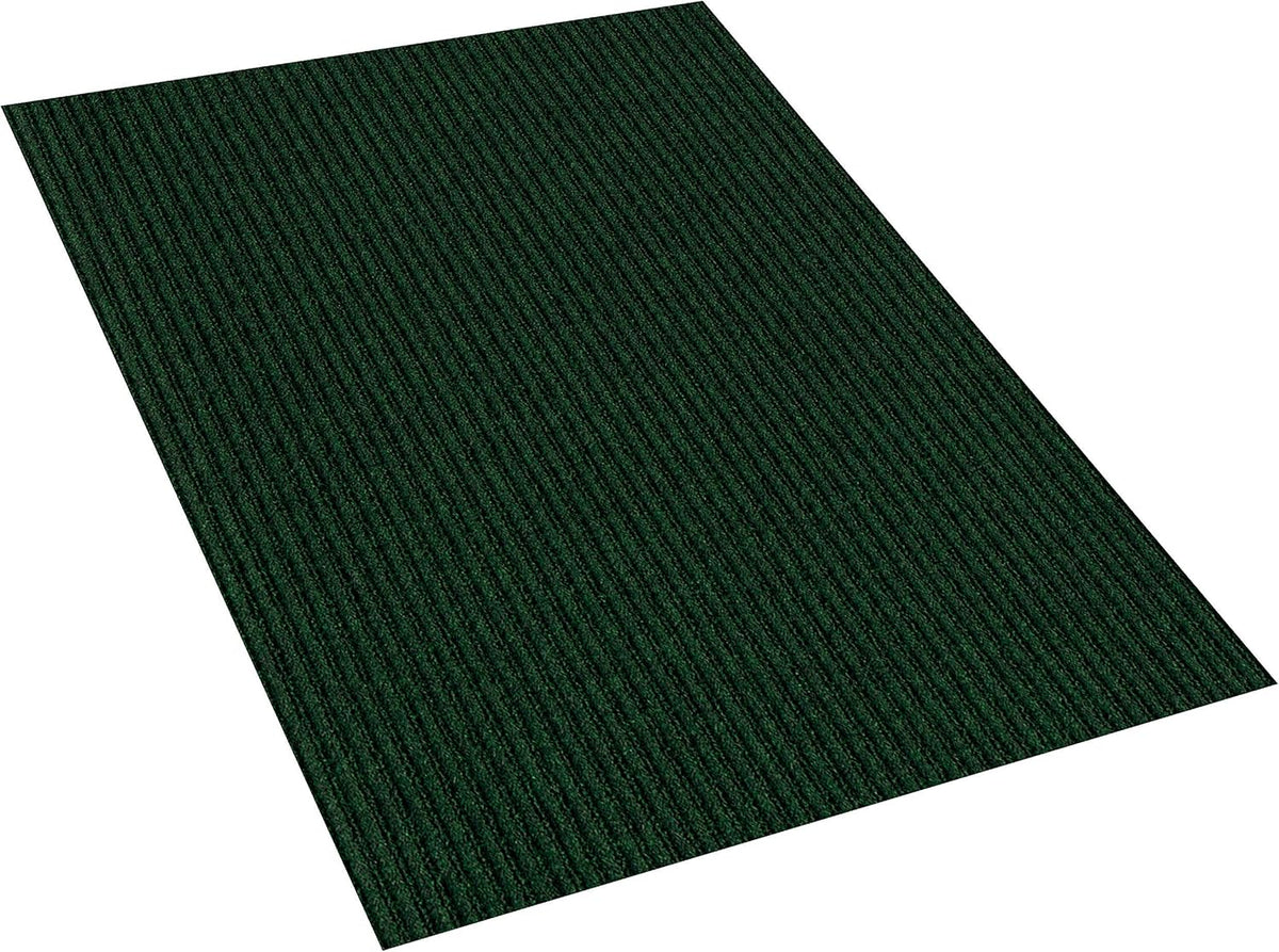 KOECKRITZ Heavy Duty Durable All Weather Indoor/Outdoor Non Slip Entrance Mat Rugs and Runners for Office Business Building Home Garage Front Door (5' x 15', Green)