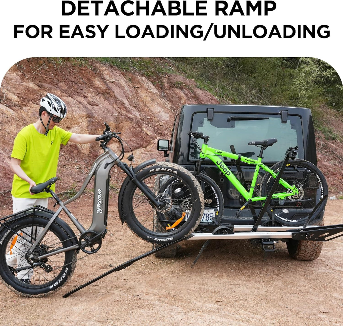 Bike Rack Loading Ramp