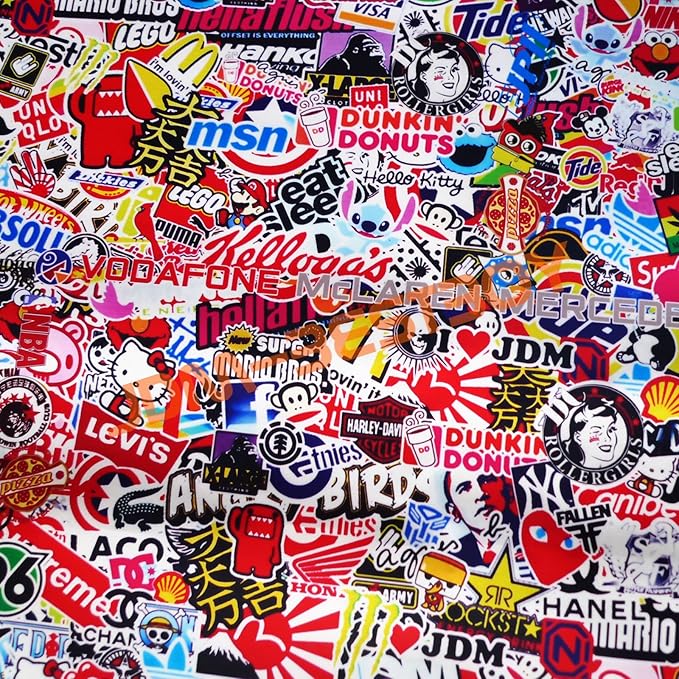 Free Tool Kit EZAUTOWRAP ES Bomber Hellaflush Anime Cartoon Car Vinyl Wrap Sticker Decal Air Release - 60"X360" (5FT X 30FT)